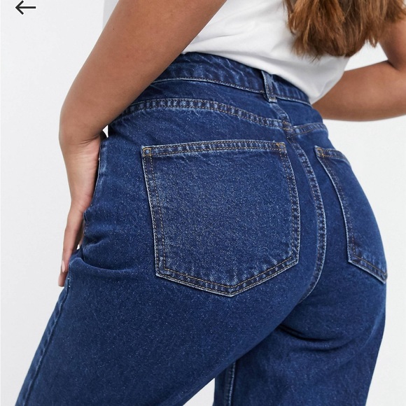 ASOS petite high rise mom jeans - Picture 3 of 5